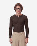 Tobacco Road Fine Rib Henley